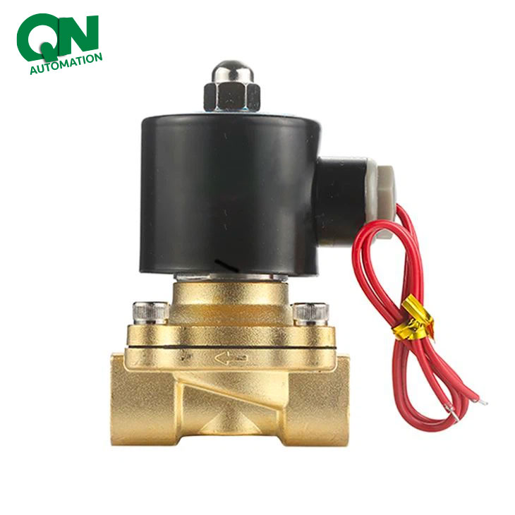 2W Series Brass Water Valve – Reliable Solenoid Water Control by QN Automation Italy
