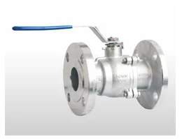 2 Piece Design 2 Way Floating Ball Valve Flanged 150# / 300# / 600#