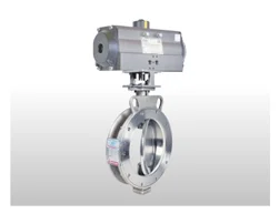 Pneumatic Rotary Actuator “Metal Seated” Spherical Disc Valve