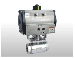 Pneumatic Rotary Actuator Operated High Pressure “WOG-3000” Ball Valve