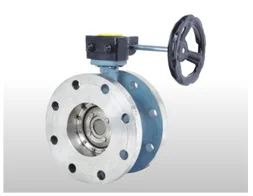 Hand Lever/Worm Gear Double Eccentric Design off Set Disc Double Flange Butterfly Valve 300 Class