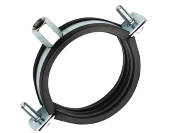 Rubber hanging clamp